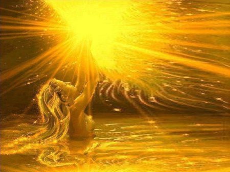 Золотой свет энергия