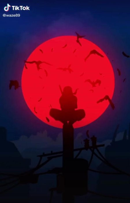 Итачи учиха красная луна