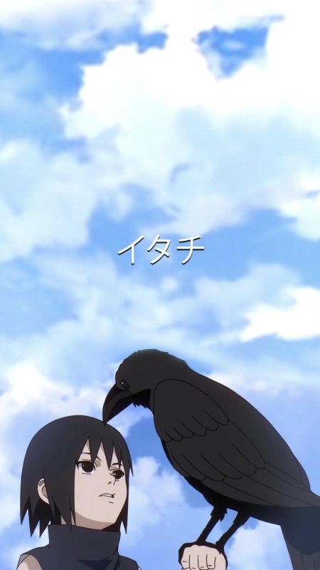 Итачи учиха ворон