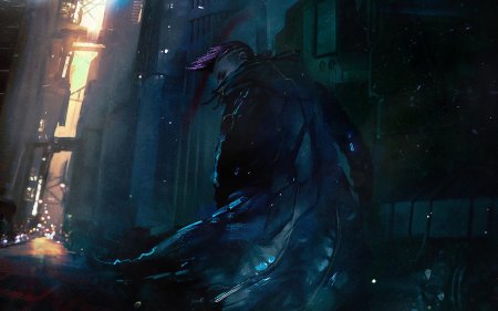 Киберпанк арт