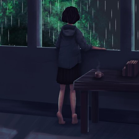 Аниме дождь