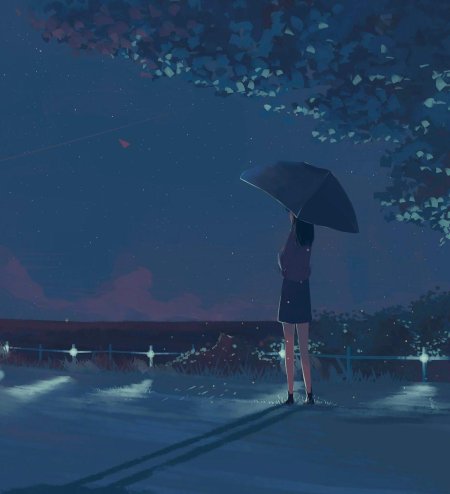 Дождь аниме