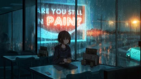 Аниме дождь