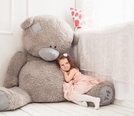 Большой плюшевый мишка мягкая игрушка