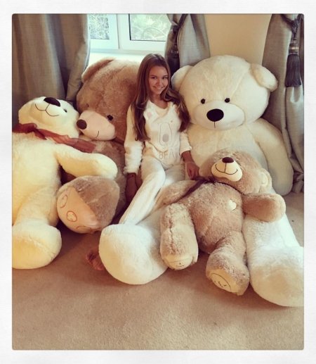 Большой мишка плюшевый