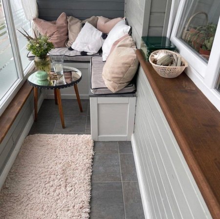 Интерьер балкон