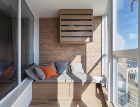 Интерьер балкон