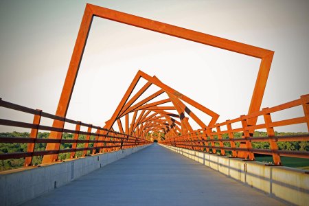 Мост high trestle trail