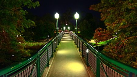 Кагальник парк ночью