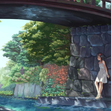 Красивые аниме пейзажи