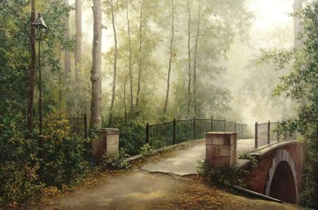 Мост в парке