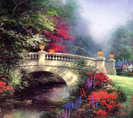 Томас кинкейд - мост надежды