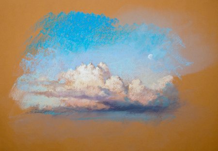 Облака пастелью