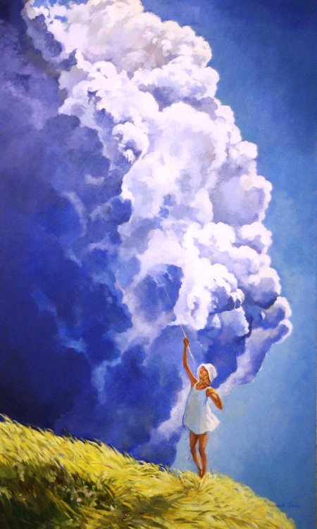 Облака в живописи