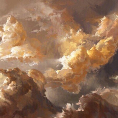 Облака живопись