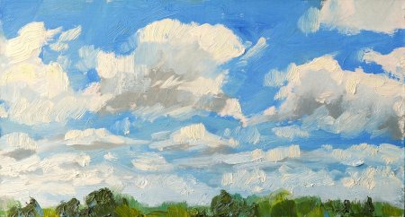Живопись облака