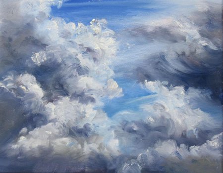 Живопись облака