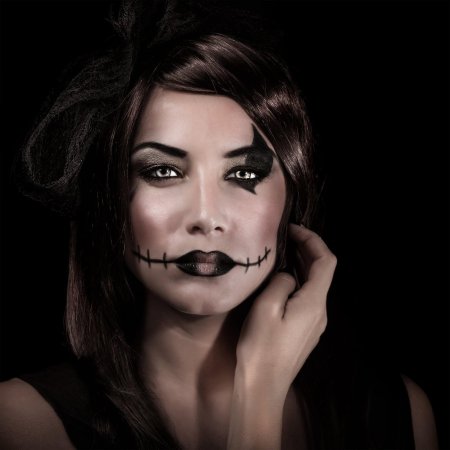 Хэллоуин макияж