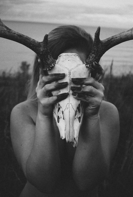 Мрачная фотосессия