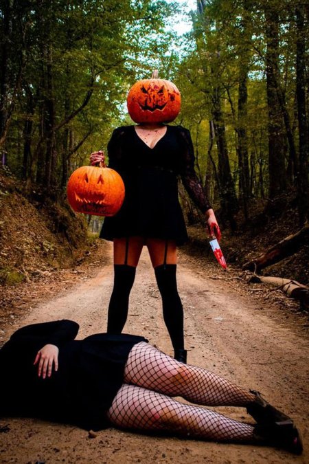 Хэллоуин фотосессия
