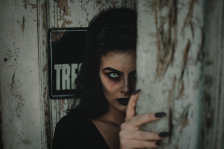 Макияж ведьма на хэллоуин