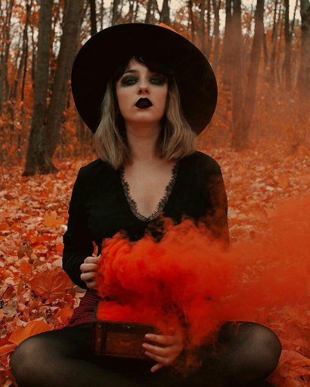 Фотосессия в стиле хэллоуин