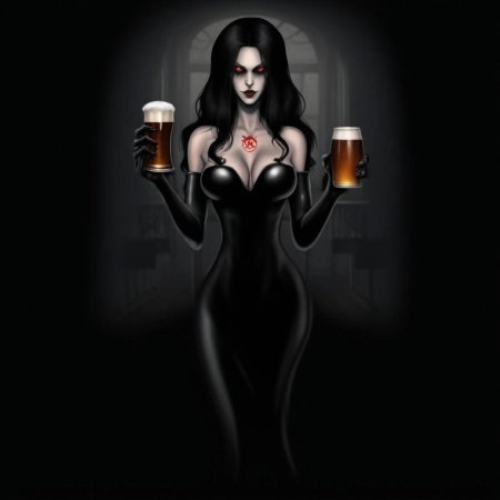 Девушка вампир