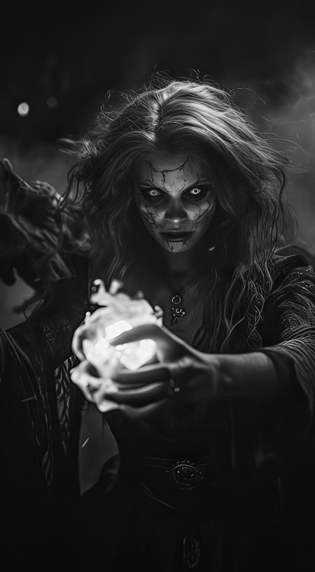 Фотосессия ведьма