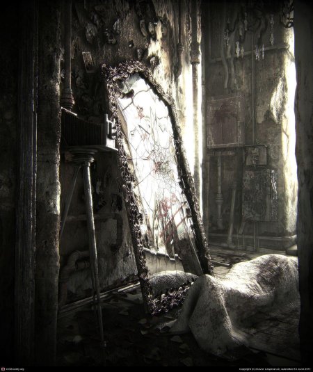 Старинное зеркало