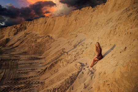 Фотосессия на карьере