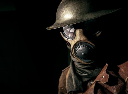 Бателфилд 1 солдаты в противогазе