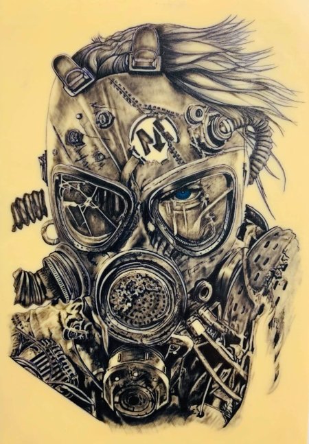 Татуировка постапокалипсис