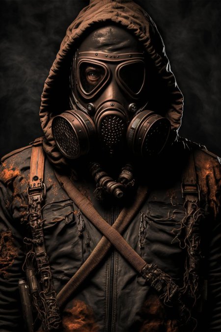 Противогаз арт