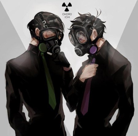 Противогаз аниме