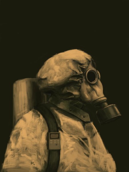 Противогаз арт