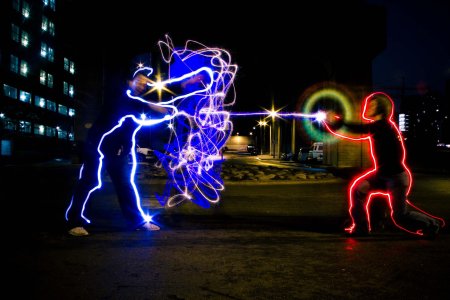 Рисование светом