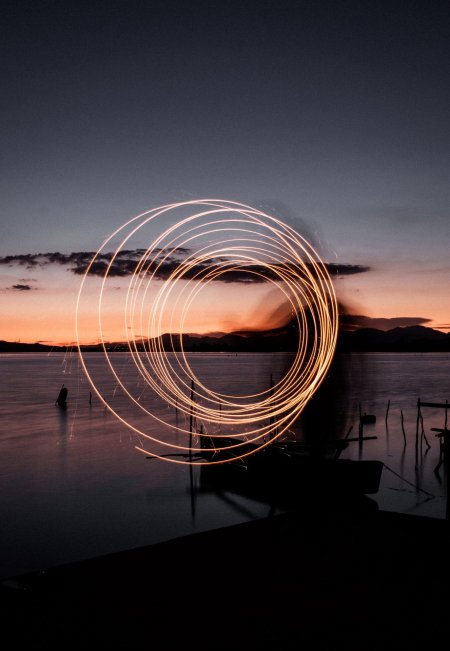 Пейзаж на длинной выдержке