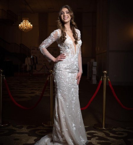 Модное свадебное платье