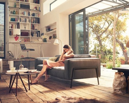 Люди в интерьере