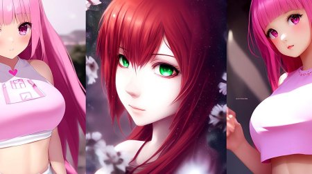 Девушек аниме