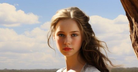 Красивые девушки нейросеть