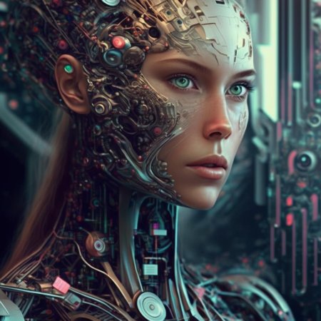 Девушка искусственный интеллект