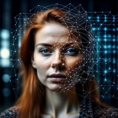 Красивая девушка нейросеть