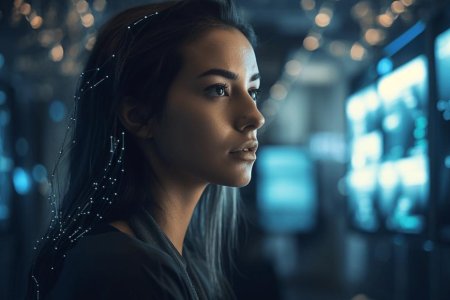 Девушка искусственный интеллект