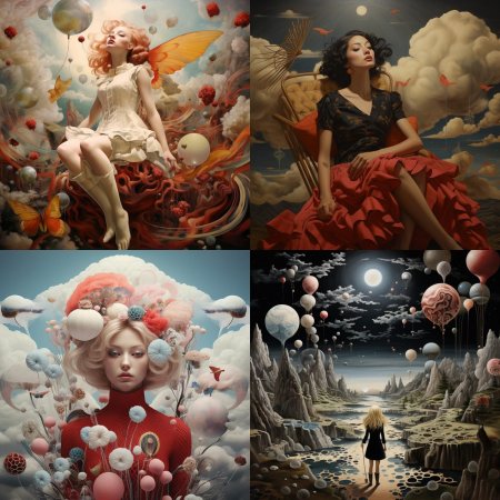 Картины созданные нейросетью