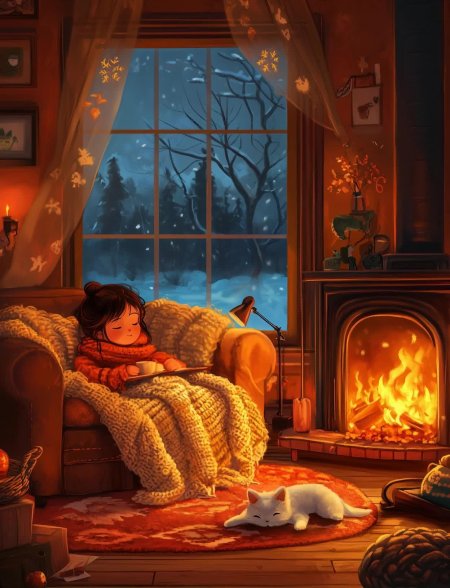 Рождественские иллюстрации