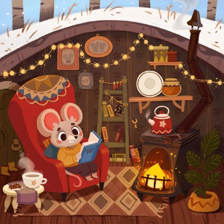 Рождественские иллюстрации