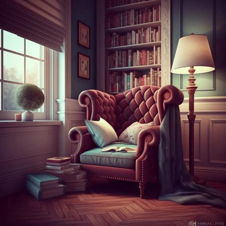 Уютный уголок для чтения