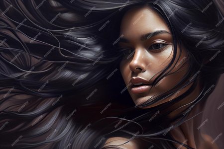 Темнокожая девушка