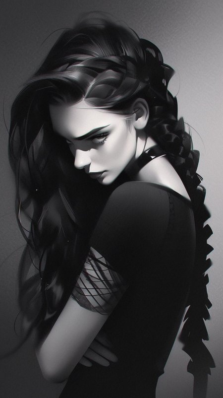 Девушка иллюстрация